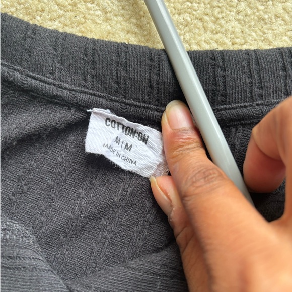 Cotton On Ribbed Polo Crop Tee - Picture 4 of 5